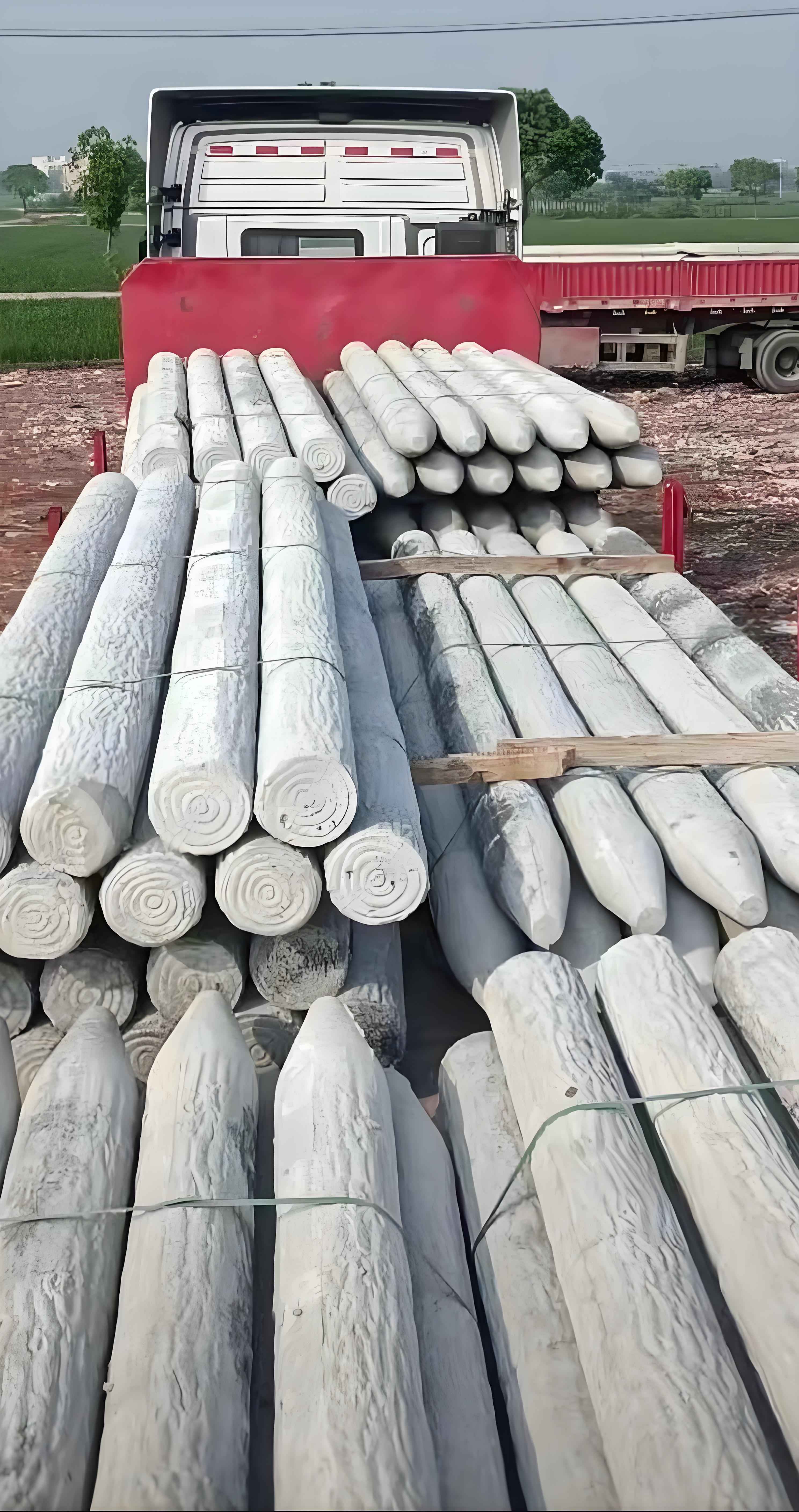 水泥樁廠家泓樺錦嘉-打仿木樁的施工流程是什么？